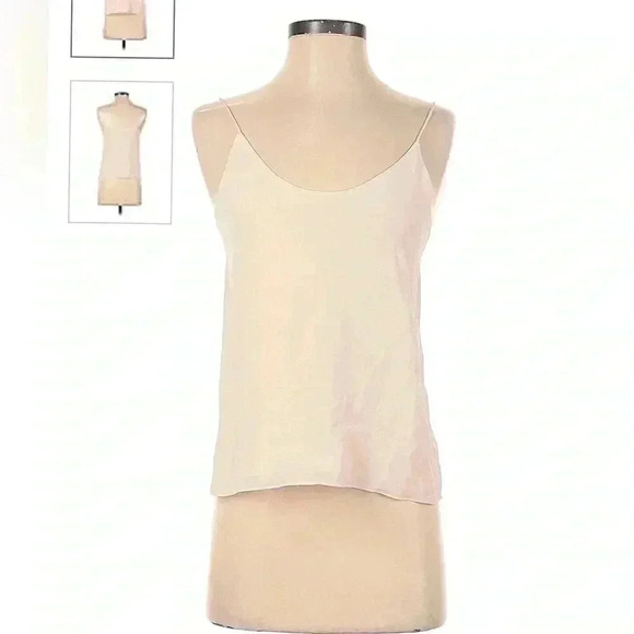 Everlane The Clean Silk Pink Cami LIKE NEW - Picture 4 of 6